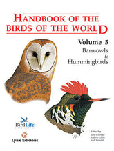 HANDBOOK OF THE BIRDS OF THE WORLD VOL5 - 9788487334252